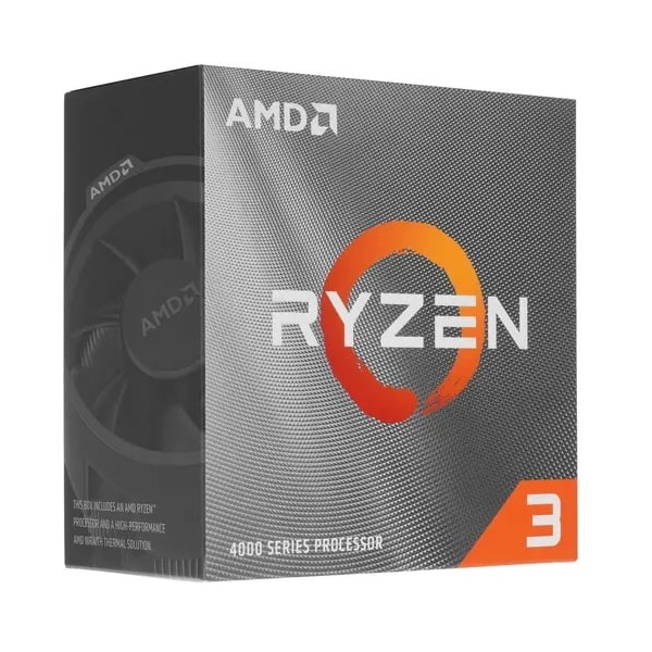 Процессор AMD Ryzen 3 4100 3.8-4.0 ГГц BOX